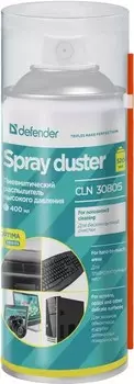 Средство для ухода за техникой Defender DUSTER 400ML Баллон со сжатым воздухом (30805)