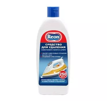 Средство для ухода за техникой Reon 07-011 250мл Средство для удаления известкового налета в утюге