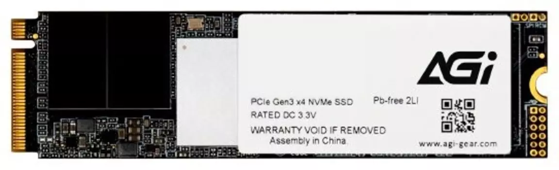 SSD накопитель AGI AI218 2.5 PCI-E 3.0 x4 2TB (AGI2T0GIMAI218)