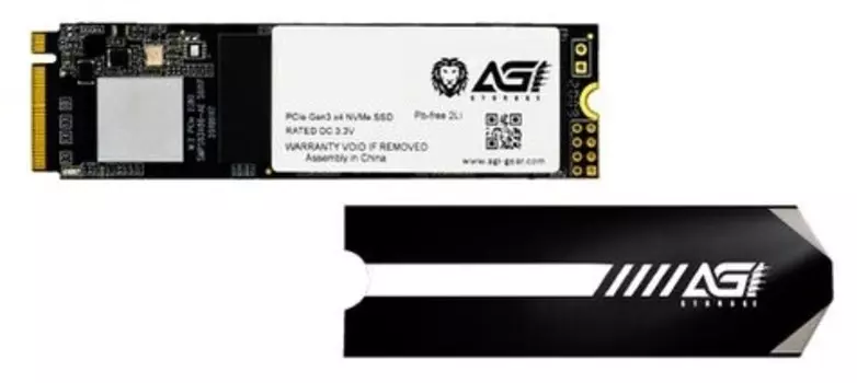 SSD накопитель AGI AI818 M.2 2280 PCI-E 4.0 x4 2TB (AGI2T0G43AI818)