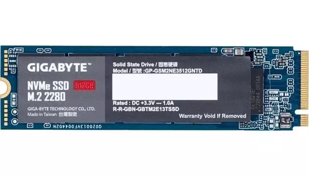 SSD накопитель Gigabyte GP-GSM2NE3512GNTD