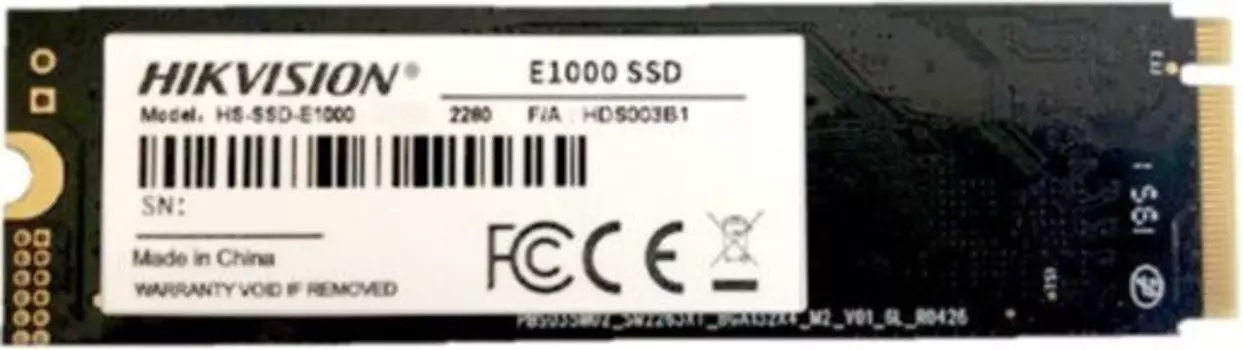 SSD накопитель Hikvision SATA III 512Gb (HS-SSD-E1000/512G)