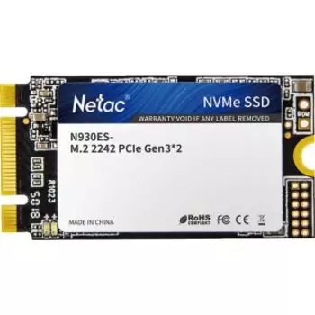 SSD накопитель Netac 256Gb SSD (NT01N930ES-256G-E2X)