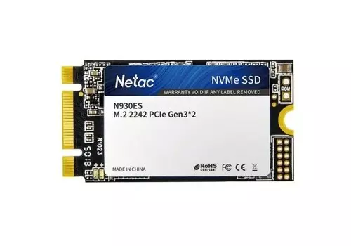 SSD накопитель Netac M.2 2280 NVME 1TB (NT01N930ES-001T-E2X)