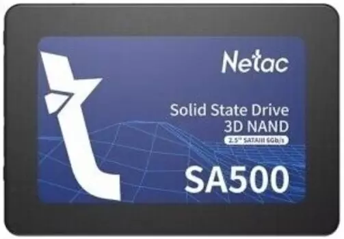 SSD накопитель Netac SA500 2.5 SATA III 2Tb (NT01SA500-2T0-S3X)