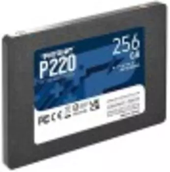 SSD накопитель Patriot P220 256ГБ 2.5 SATA III (P220S256G25)