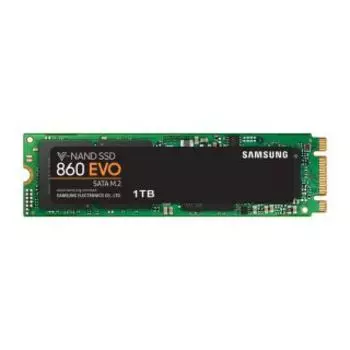 SSD накопитель Samsung 860 EVO 1Тб M.2 2280 (MZ-N6E1T0BW)