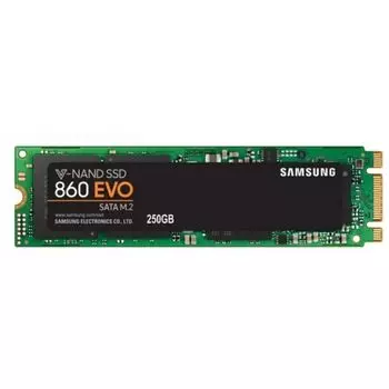SSD накопитель Samsung 860 EVO SATA III/250Gb/M.2 2280 (MZ-N6E250BW)