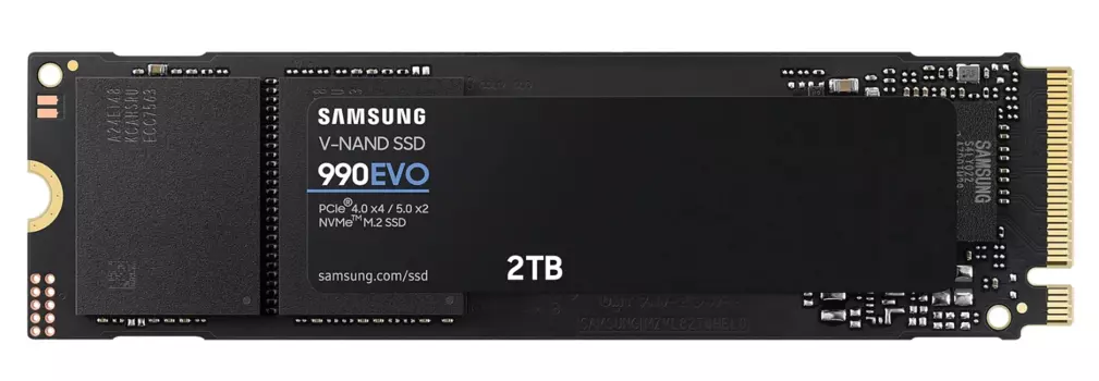 SSD накопитель Samsung 990 EVO M.2 2280 2TB (MZ-V9E2T0BW)
