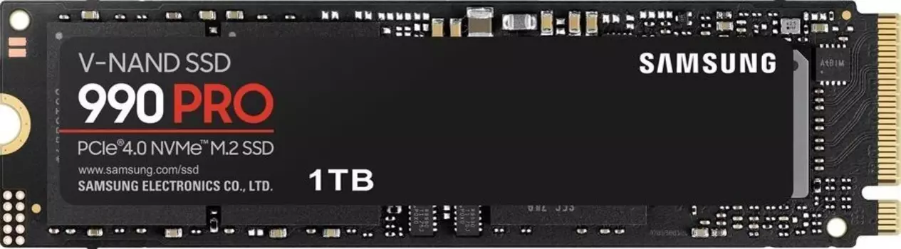 SSD накопитель Samsung 990 PRO (MZ-V9P1T0CW)