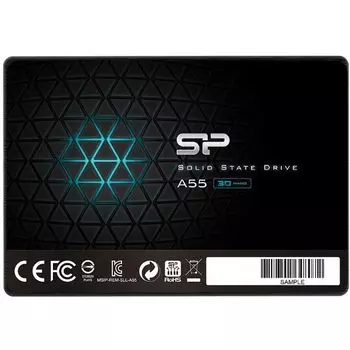 SSD накопитель Silicon Power Ace A55 128Гб/2.5/SATA III (SP128GBSS3A55S25)