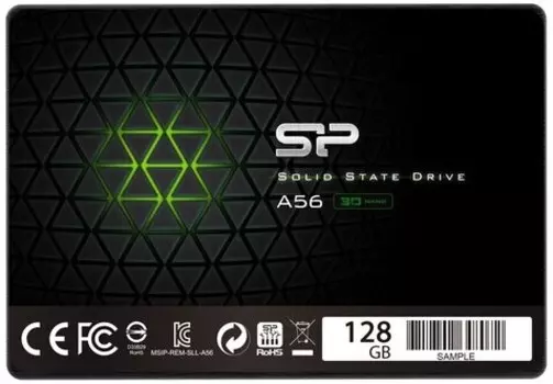 SSD накопитель Silicon Power Ace A56 SATA III/128Gb/2.5 (SP128GBSS3A56B25)