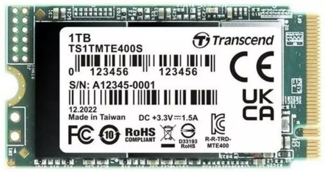 SSD накопитель Transcend TS1TMTE400S