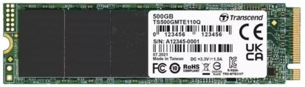 SSD накопитель Transcend TS500GMTE110Q