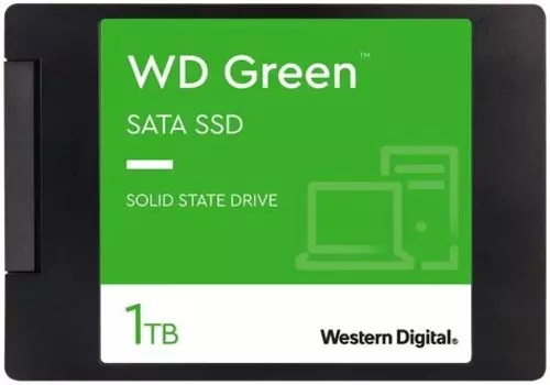 SSD накопитель Western Digital GREEN 1TB (WDS100T3G0A)