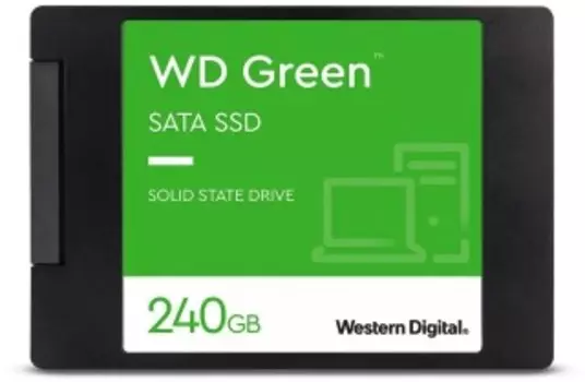 SSD накопитель Western Digital SATA/2.5/240GB SLC GREEN (WDS240G3G0A)