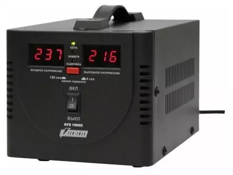 Стабилизатор напряжения Powerman AVS 1000D Black