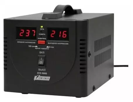 Стабилизатор напряжения Powerman AVS 500D Black