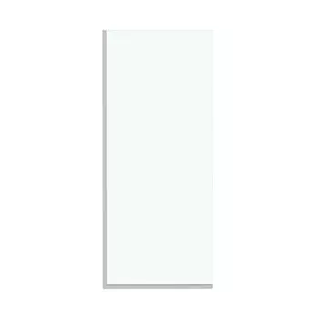 Стеклянная шторка для ванны Iberica Blanca Mod.403 прозрачное/хром, неподвижная 50х140 (IB403.SC.140.50)