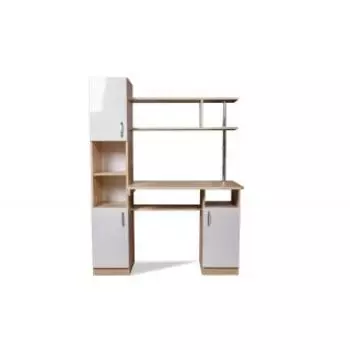 Стол Бител СК-7 Дуб Сонома/Белый (2 коробки)