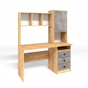 Стол Бител СК-9 Дуб крафт золотой/ателье светлое (2 коробки)