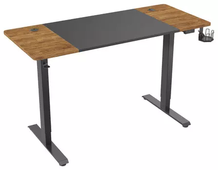 Стол Cactus CS-EDL-BAWD черный дуб антик каркас черный