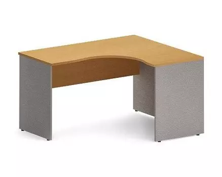 Стол Skyland СА-3Пр Клен/Металлик 1400*1200(600)*755мм