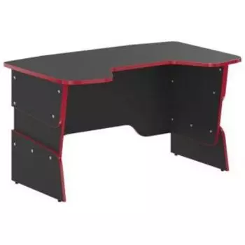Стол Skyland STG 1385 Антрацит/Красный 1360x850х681/745/809мм