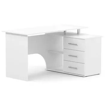 Стол Сокол КСТ-09 Правый Белый