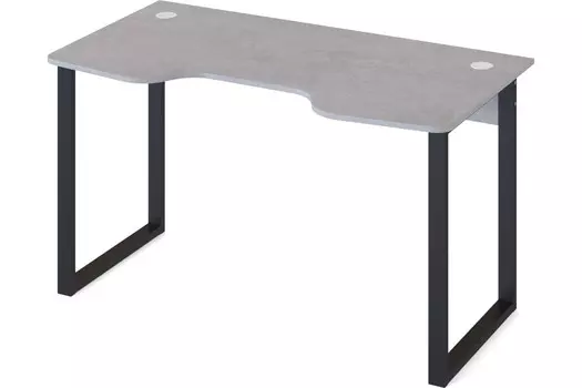 Стол Сокол КСТ-19 бетон и черный