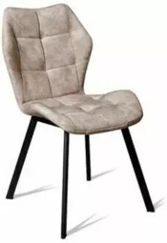 Стул Бител РИМ велюр Латте/Черный муар