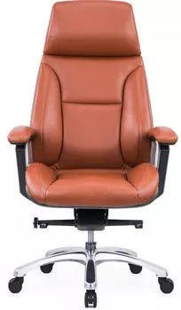 Кресло Cactus CS-LBR-NEVADA кожа крестов. алюминий