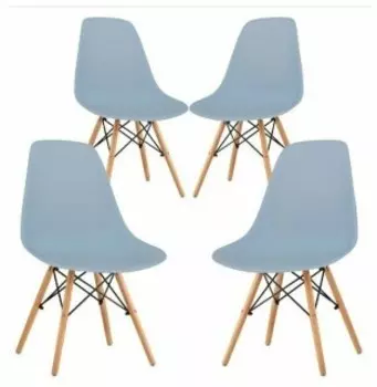 Стул Loftyhome Acacia Blue VC1001W-BL-4 (4шт)
