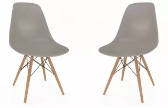 Стул Loftyhome Acacia Dark Grey VC1001W-DG-2 (2шт)