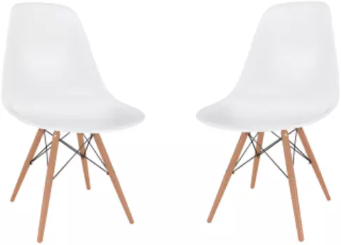 Стул Loftyhome Acacia White VC1001W-W-2 (2шт)