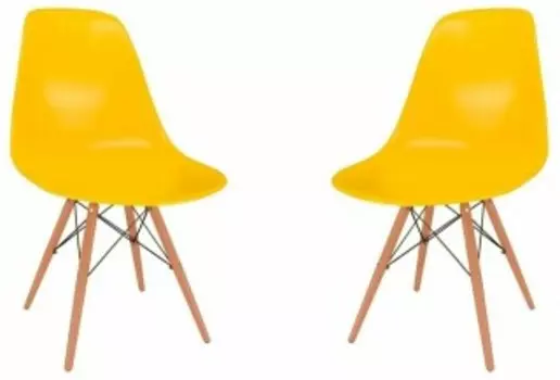 Стул Loftyhome Acacia Yellow VC1001W-Y-2 (2шт)