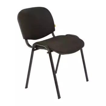 Стул офисный OLSS ИЗО кож.зам черный