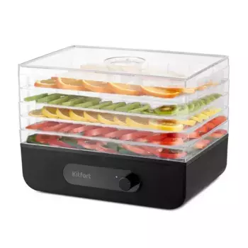 Сушилка для продуктов Kitfort KT-1961-1 черный