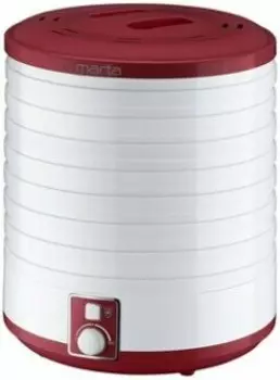 Сушилка для продуктов Marta MT-1881 бордовый гранат