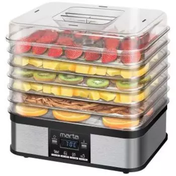 Сушилка для продуктов Marta MT-1885 черный жемчуг