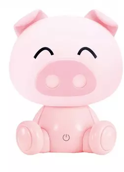 Светильник Camelion KD-891 C14 розовый (свинка)