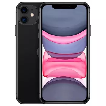 Телефон Apple iPhone 11 4/128Gb черный (MHDH3HN/A)