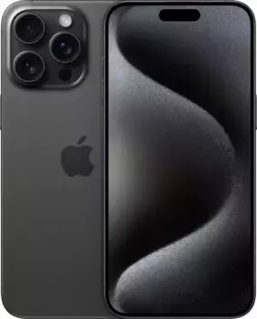 Телефон Apple iPhone 15 Pro Max 256Gb Black Titanium (MU773ZD/A)