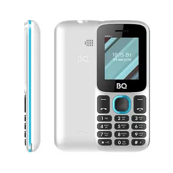 Телефон BQ 1848 STEP+ WHITE/BLUE