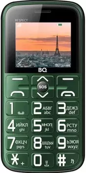 Телефон BQ 1851 RESPECT GREEN