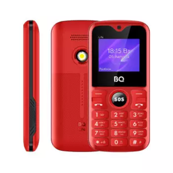 Телефон BQ 1853 life red/black
