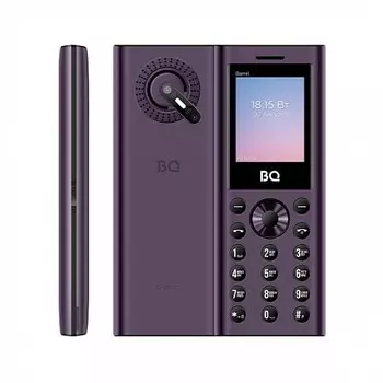 Телефон BQ 1858 Barrel Purple/Black