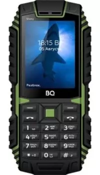 Телефон BQ 2447 Sharky Black-Green