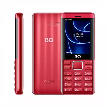 Телефон BQ 2453 Quattro Red