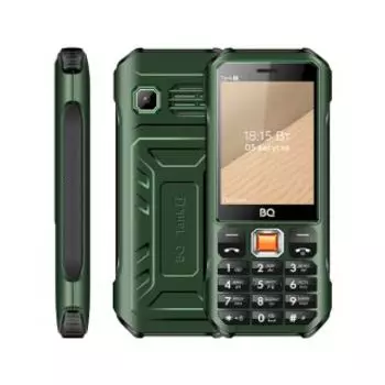 Телефон BQ 2824 Tank T DARK GREEN